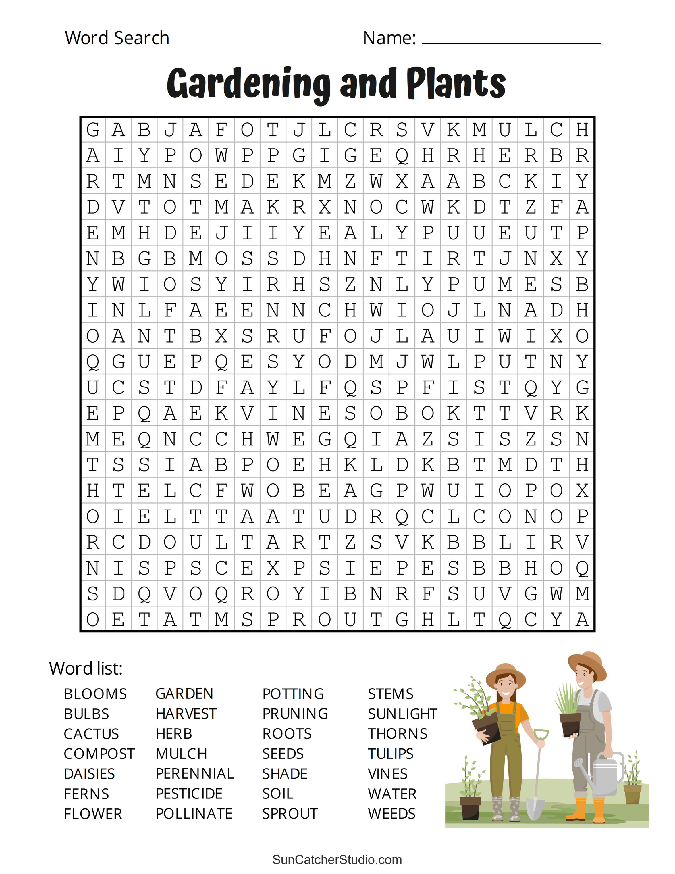 printable adult word search puzzles (word find) – free printables
